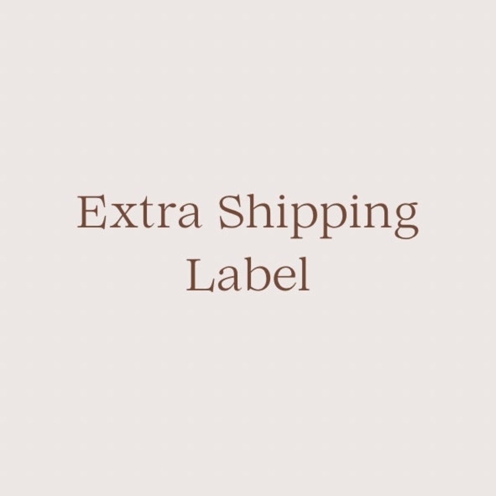 Extra Shipping Label